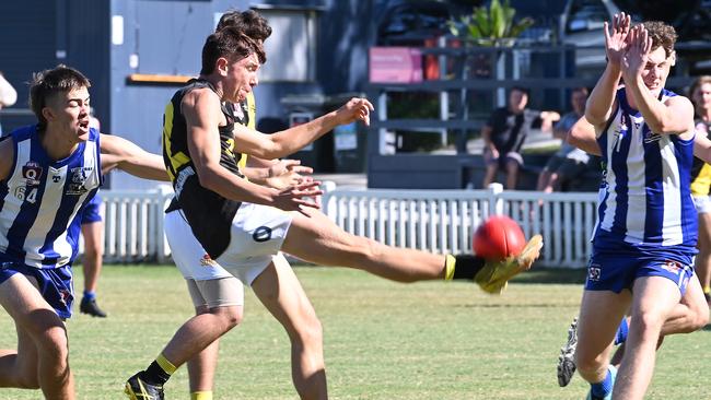 Colts QAFL match between Labrador and Mt Gravatt Saturday April 20, 2024. Picture, John Gass