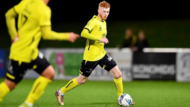 Sean Ellis in action for Heidelberg United.