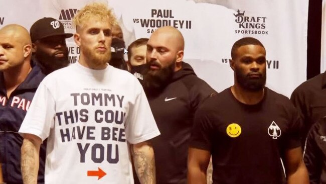 Jake Paul clearly hasn't forgiven Tommy Fury for pulling out of their fight.