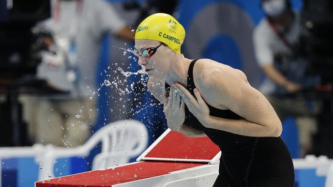 Cate Campbell in the Womens 50m Freestyle semi-final. Picture: Alex Coppel. Picture: Alex Coppel.