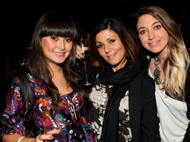 (L to R) Romy Konigseder , Laura Vozzo and Milly Gattegno at the launch of The Music Network industry magazine at Kit and Kaboodle in 2009.