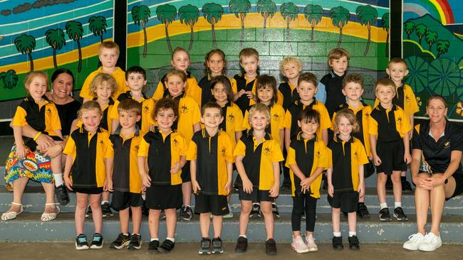 Mackay North State School Prep M Mrs McKay, Miss West Back Row: Nicholas McLeod, Allie Chirgwin, Amarana Trevy-Fontaine, Levi Price, Elizabeth Lorberg, Hendricks Gamble, Lincoln Senior Middle Row: Yvonne Goodwin-Harrison, Fynn Williams, Henry Knibb, Charlie-Rose Harris, Marlie Walters, Victoria Cholava, Koda Cameron, Cooper Sadler, Logan Pumpa Front Row: Zaylyn Usher, Ashton Penning, Emarlee Hita, Dennis McCullagh, Tristan Housman, Ava Scott, Electra Wells Picture: Michaela Harlow