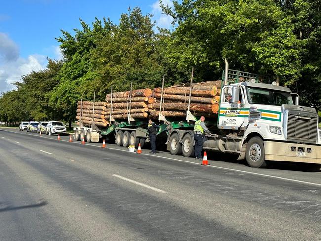 Operation Optimus was held in Terang, where one driver was arrested with a warrant and one driver tested positive to a substance and will be summoned to court.