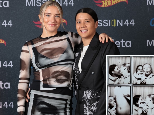 Sam Kerr's partner Kristie Mewis is pregnant.