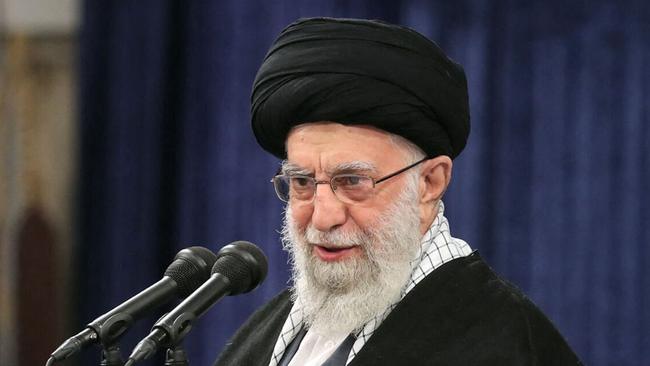 Iranian Supreme Leader Ayatollah Ali Khamenei. Picture: AFP