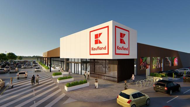 How Kaufland will look - an artist’s impression of one of its supermarkets. 