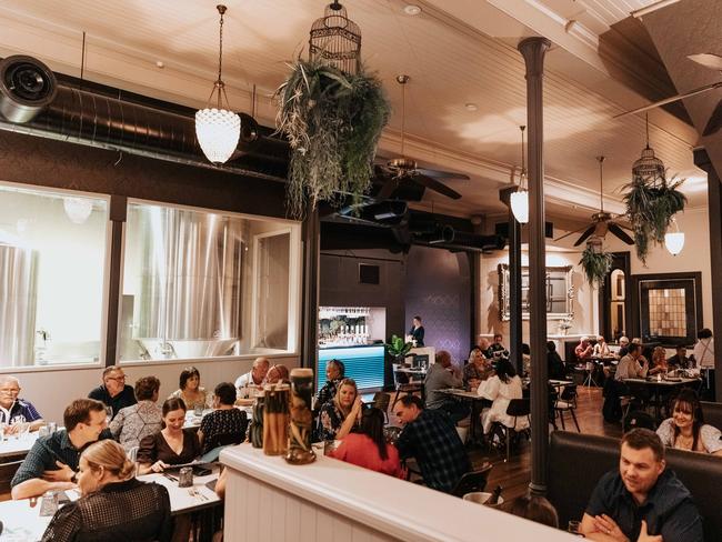 Townsville Brewing Co’s Restaurant 1889 has been buzzing with activity since launching the Wedgewood Dining Experience. Picture: Supplied.