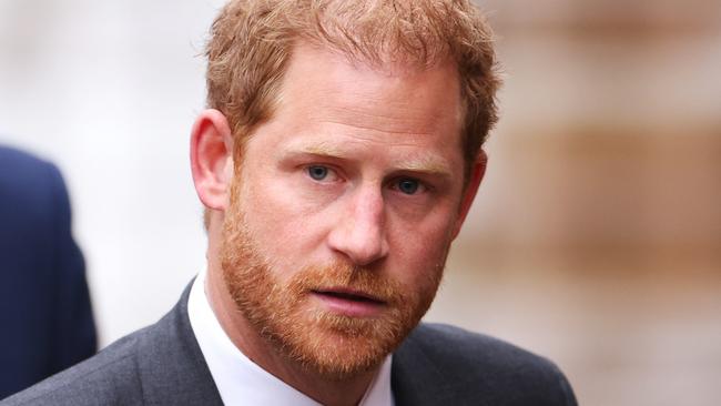 Prince Harry will attend the coronation alone. Picture: Dan Kitwood/Getty Images