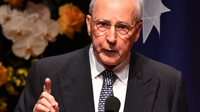 Former prime minister Paul Keating has launched a blistering attack on Britain. Picture: AAP