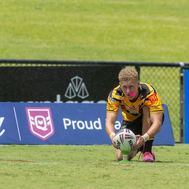 Sunshine Coast Falcons talent Angus Lanagan. Picture: Phil Bradeley.