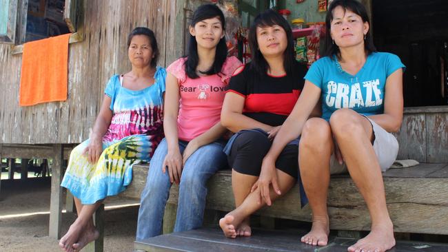 Villagers in Maruwai have mixed feelings about BHP’s mine. Picture: Jenny Denton