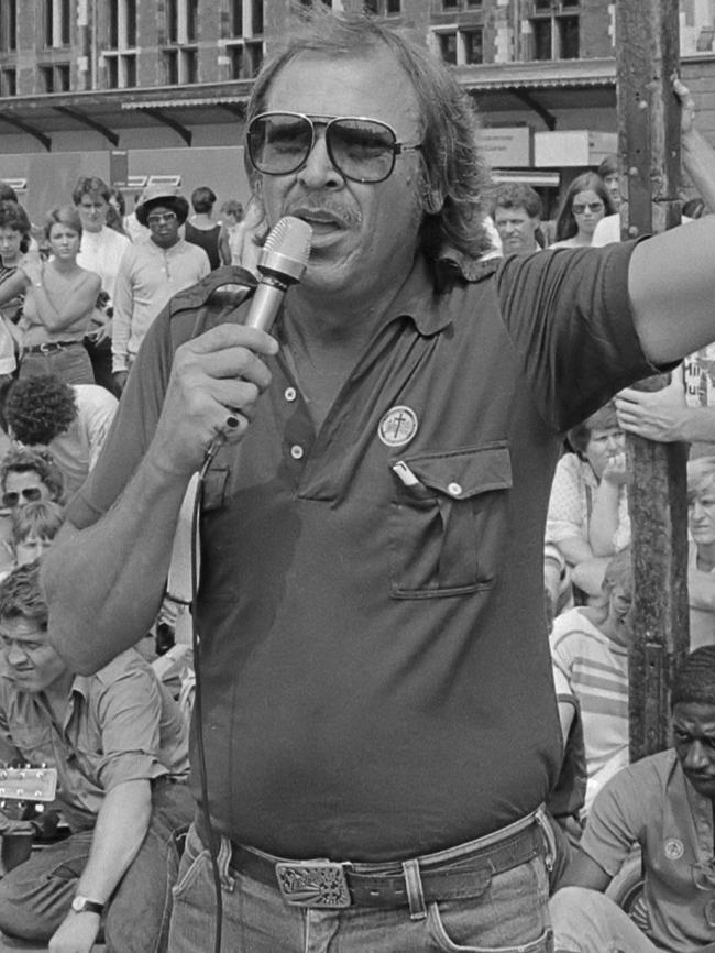 Preaching the word in Amsterdam in July 1983.