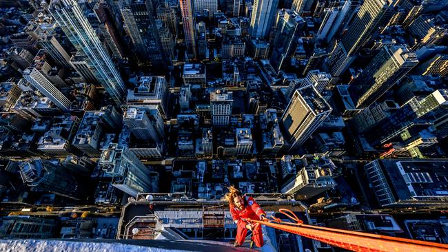 Climbing gives Leto a sense of freedom, he said. Roy Rochlin/Getty Images for Empire State Realty Trust)