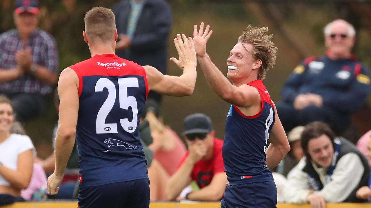 Charlie Spargo and undefeated Melbourne have plenty to celebrate these days. Picture: Getty Images