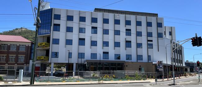 View from Ingham Rd of the future Weststate Private Hospital. Picture: Leighton Smith.