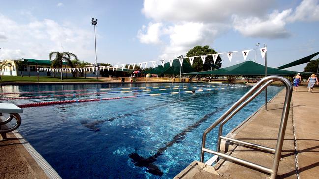 Palmerston Swimming Centre would receive a $5m refurbishment as part of the funding announcement. Picture: File.