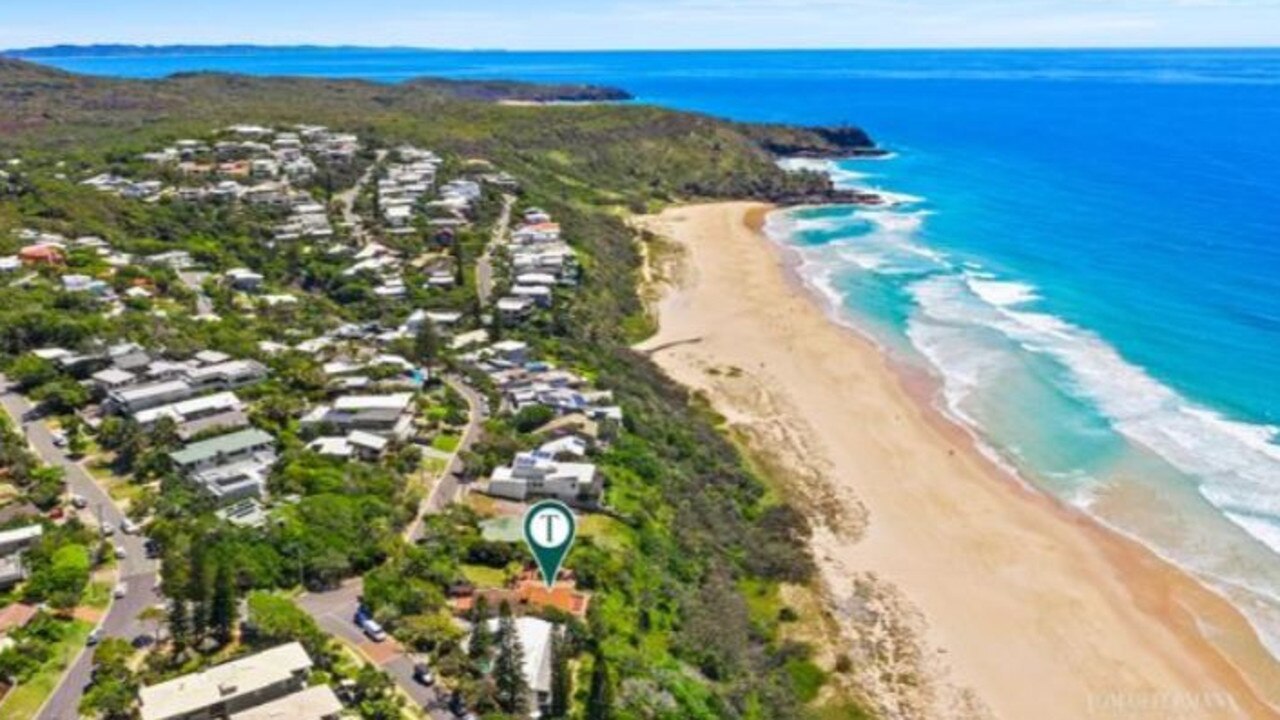 The sale of side-by-side Sunshine Beach properties is being tipped as a once-in-a-lifetime opportunity to build a showstopping masterpiece on an exclusive block.