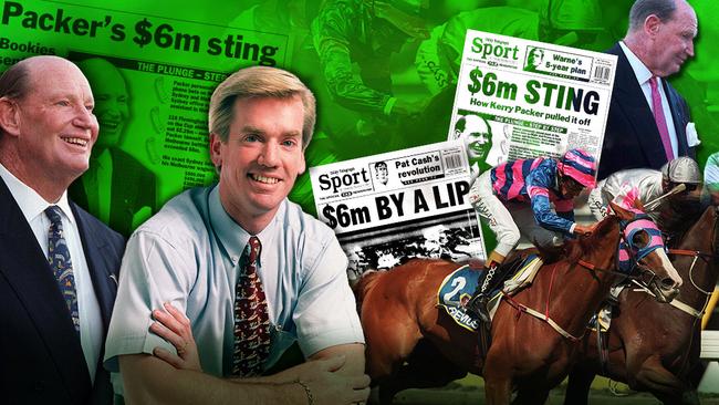 Kerry Packer orchestrated one of Australia’s greatest betting plunges in the 1997 Melbourne Cup