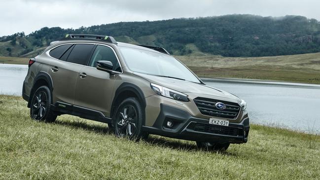 The Subaru Outback comes with a range of safety equipment as part of the EyeSight package.