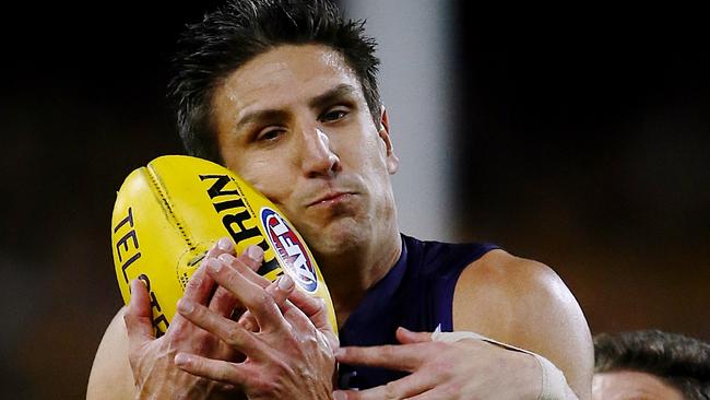 JETTING IN: Former Fremantle star Matthew Pavlich is jetting into Adelaide to take part in the Crows’ external review. Picture: WAYNE LUDBEY.