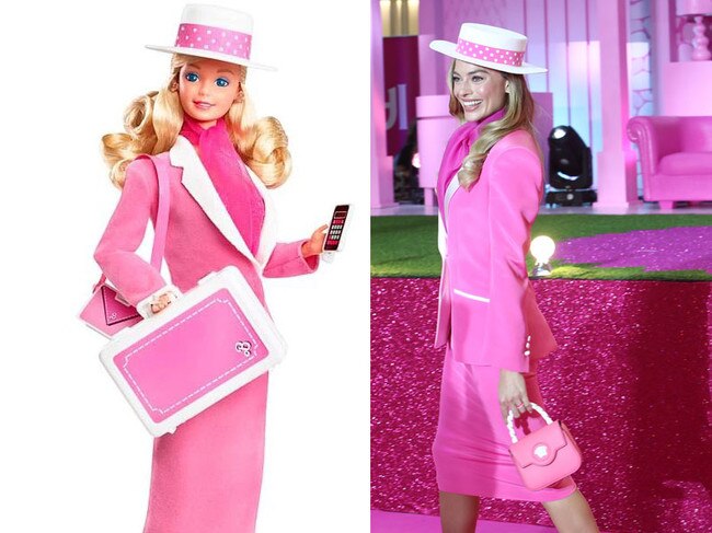 Margot Robbie as Barbie Day into Night.