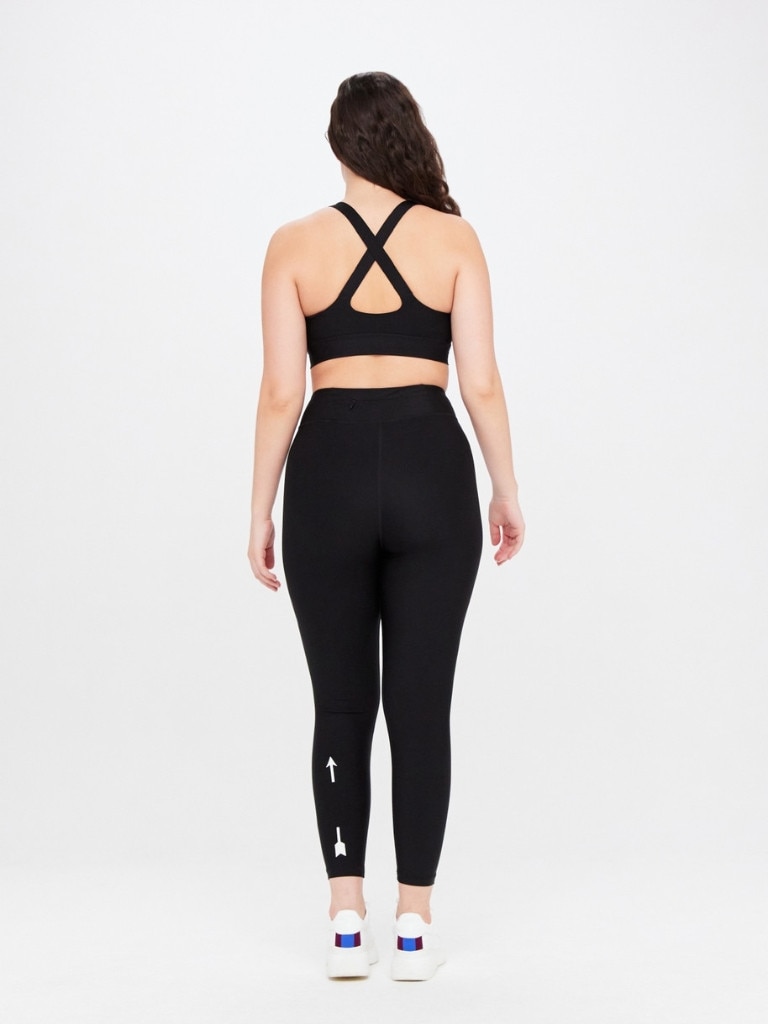 Buy Matte Black Full Length Leggings/Tights – Plus Size Online