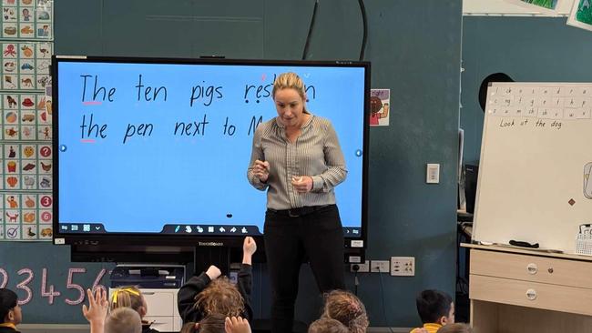 Narranga Primary schoolteacher Jo Hoppe using explicit teaching helps students understand what they need to do and how to get there.