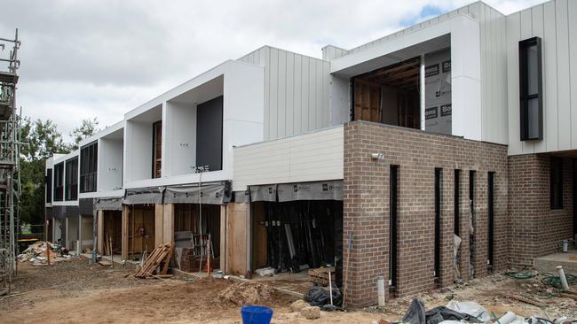 13 townhouses almost finished are likely to be acquired for the Suburban Rail Loop.