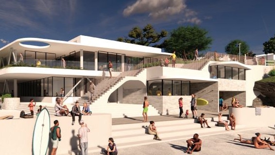 An artist’s impression of the finished redevelopment. Picture: Waverley Council