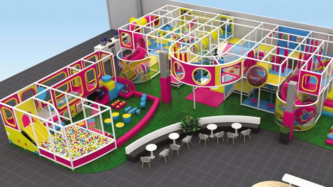 Proposed Ipswich miniBOUNCE. Picture: supplied