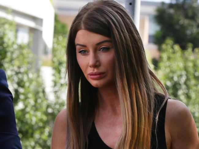 Aysha Mehajer at an earlier court hearing. Picture Cameron Richardson