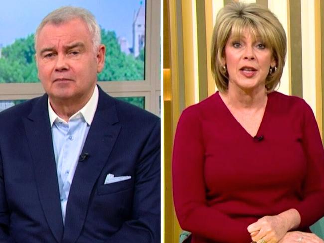 Ruth Langsford and Eamonn Holmes. Picture: Twitter.