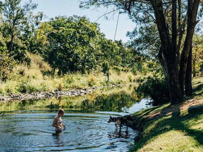 ‘We maintained our grounds, so we thought we may as well share it with other people’. Picture: Hipcamp