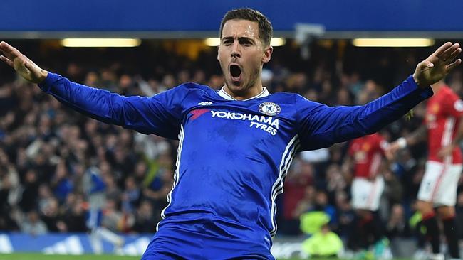 Eden Hazard starred as Chelsea sealed the Premier League trophy with two games to go.