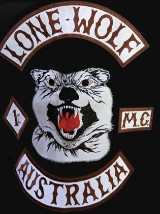 Lone Wolf Australia MC patch.