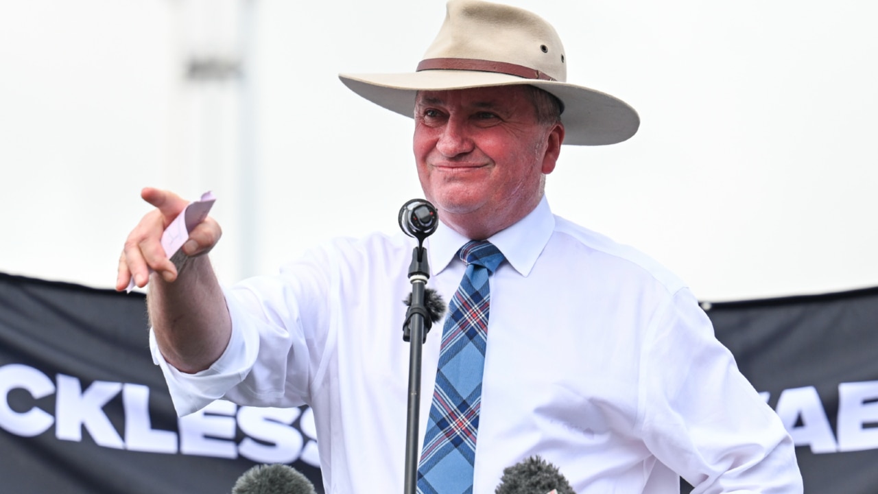 'Over the top' comments from Barnaby Joyce still had 'substance'