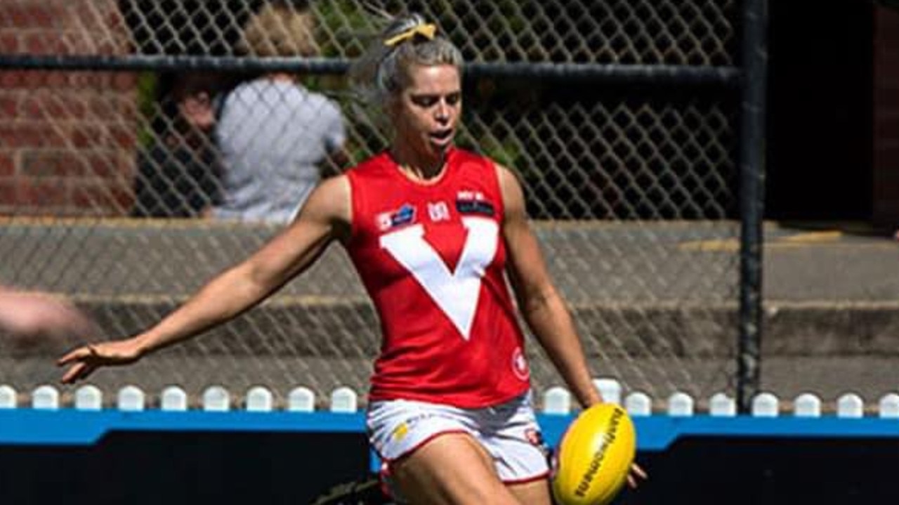 Jessica Eichner is a former SANFLW player. Photo: Facebook