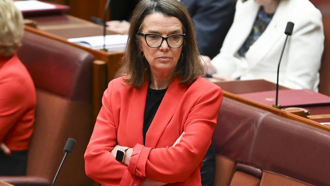 Coalition health spokeswoman Anne Ruston says it was ‘outrageous’ for Labor to cut access to Medicare sessions in 2022. Picture: NewsWire/Martin Ollman