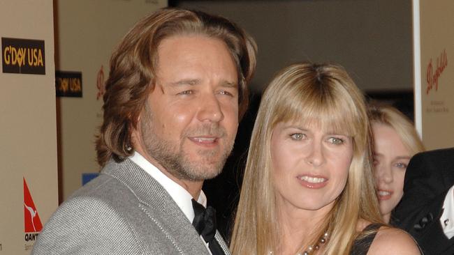 Russell Crowe and Terri Irwin in 2007.