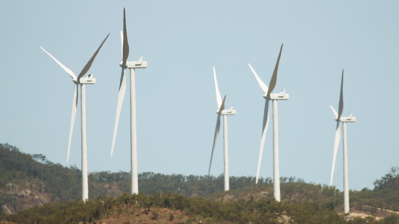 The cost of meeting the Albanese government’s net zero target, including 43 per cent emissions reduction by 2030 with 82 per cent of electricity from renewable sources, would be $1.5 trillion. Picture: Brendan Radke