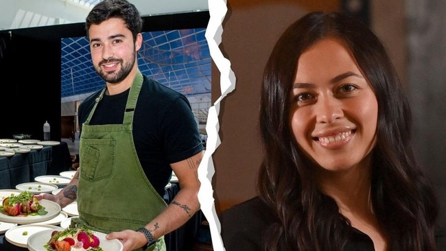 Top Adelaide chef Leonardo Moreira Loureiro and food influencer Brenda Loveday.