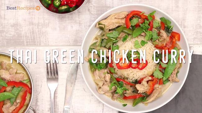 How to make Thai green chicken curry