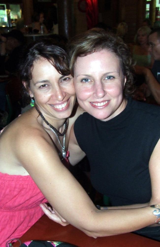 Michelle Thomas (from Coolum) and Jo Ivory (Toowoomba) in 2008.
