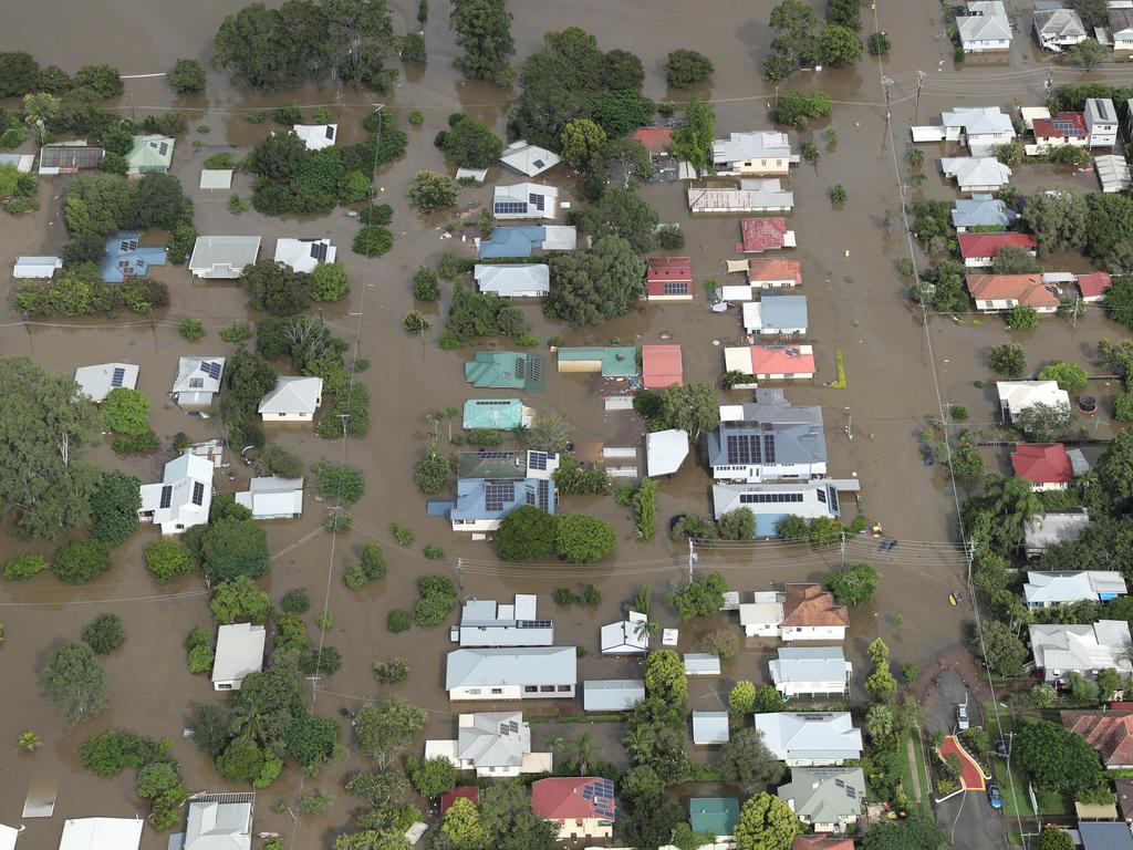 Flooding at Rocklea in Brisbane’s south last February