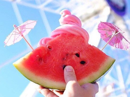 Enjoy some watermelon ice cream. Picture: Supplied