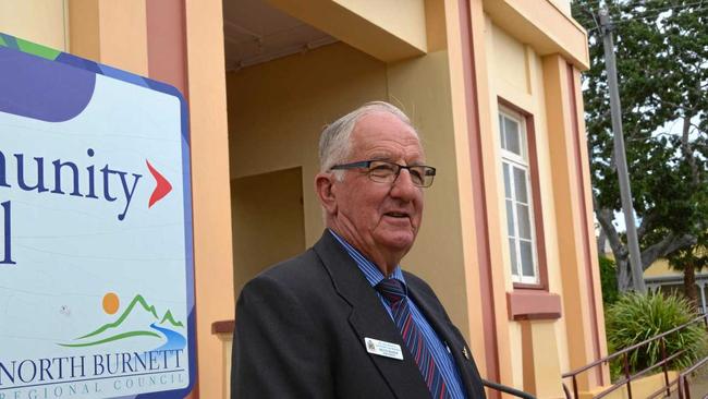 Gayndah RSL sub-branch president Boyd Baker at Anzac Day Gayndah 2019. Picture: Felicity Ripper