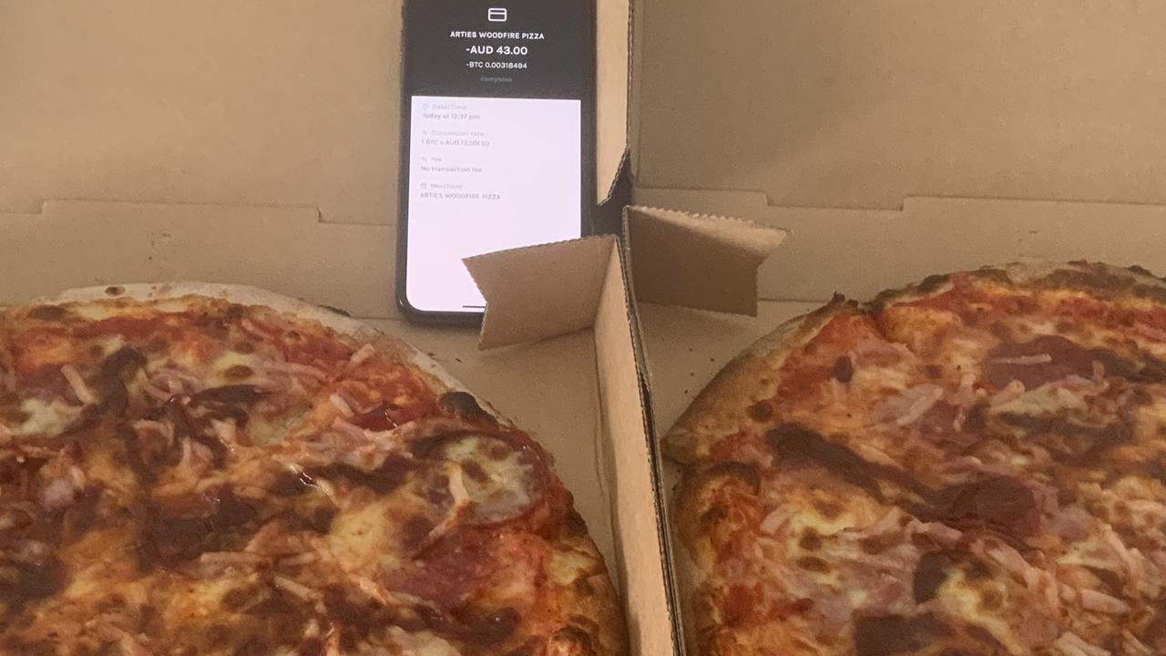 His two pizzas would now be worth $226 in today’s prices – that’s some pretty expensive slices. Picture: Supplied