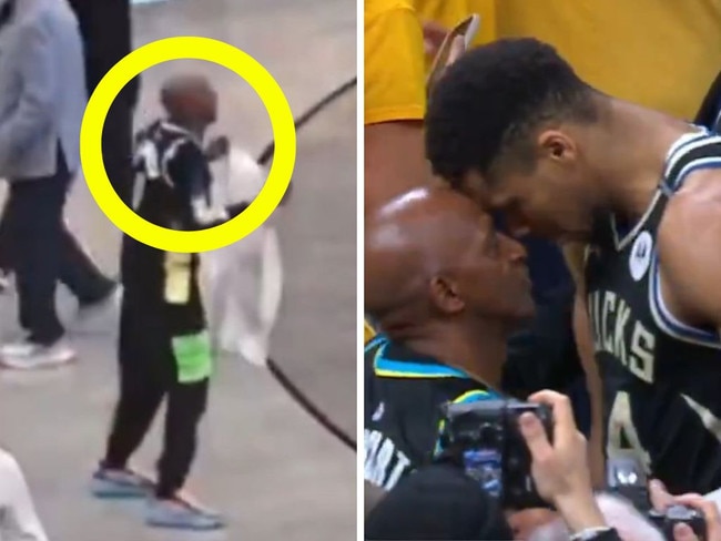 Tyrese Halburton's dad taunted Giannis straight after the buzzer.