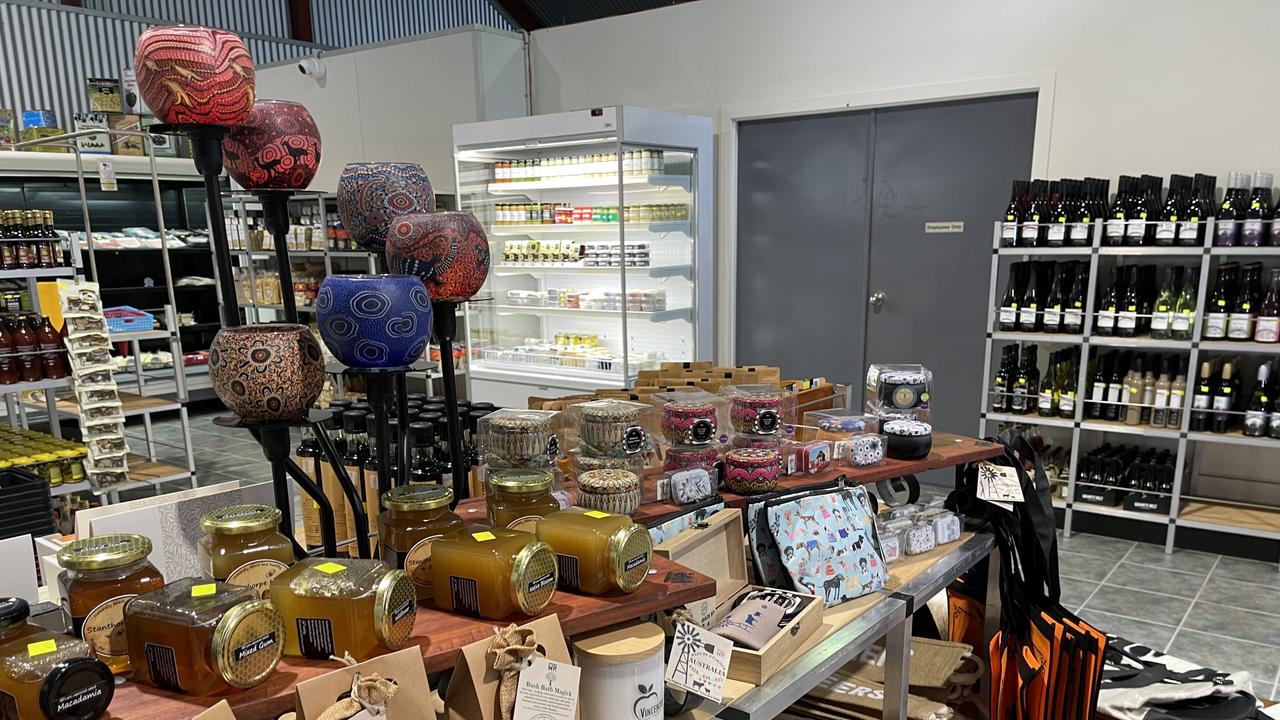 Vincenzo's stock local produce like Stanthorpe Honey and Made by a Farmer products. Photo: Madison Mifsud-Ure / Stanthorpe Border Post