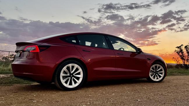 The Tesla Model 3 has been a hit with Aussie drivers.